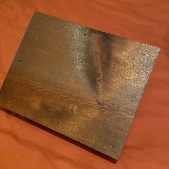 Vintage Rustic Primitive Caddy Handled Handmade Tote Box - Picture 3 of 3